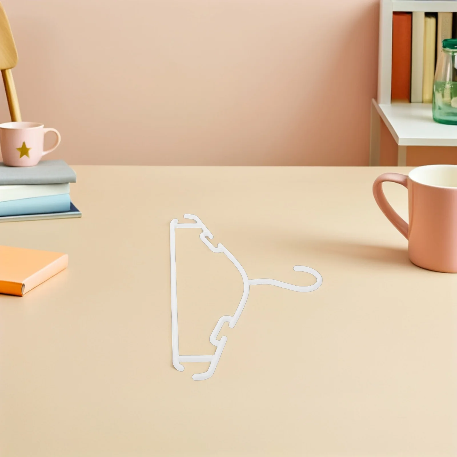 

40Pcs 's Clothes Hangers Thickened Plastic Non-Slip Hangers for Clothes and Pet Apparel