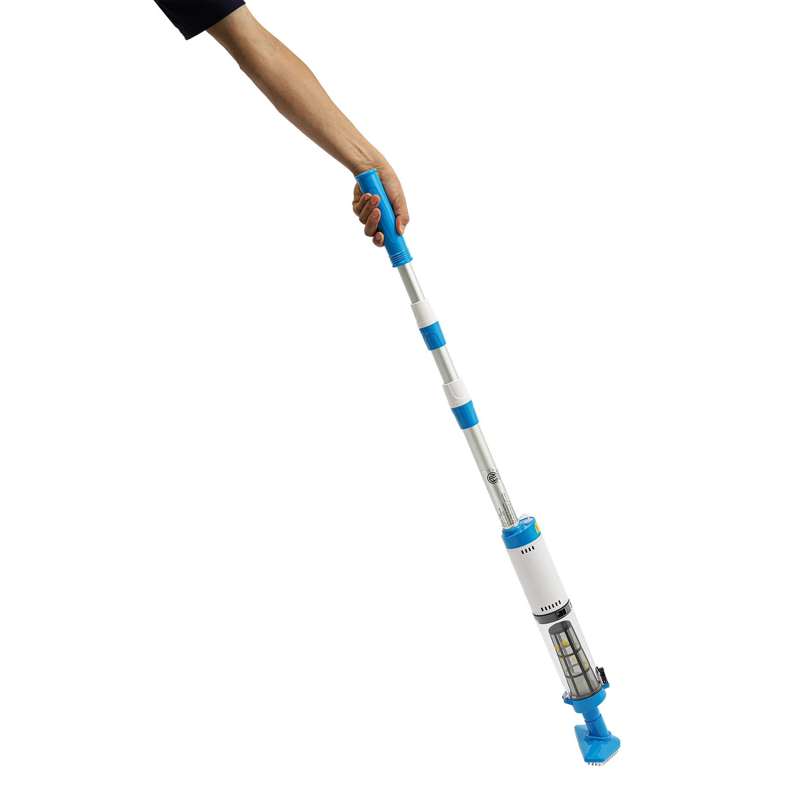 Aspirateur de piscine 3 en 1, aspirateur de piscine avec écran et poignée, aspirateur de piscine à main pour piscines