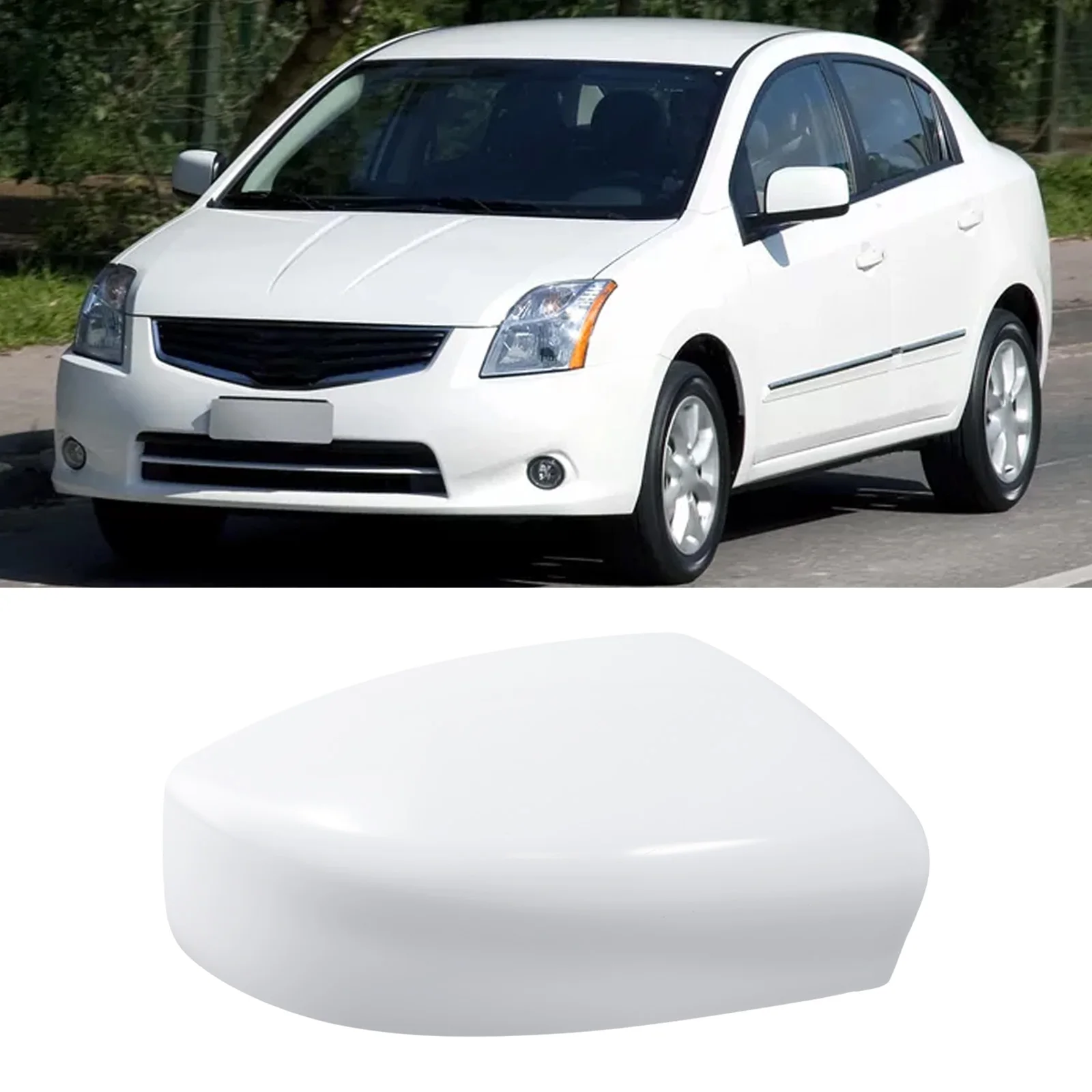 

Auto Repair Right Side Mirror Cap High Strength Mirror Cover Cap Right Side Auto Parts ABS Material Mirror Cap