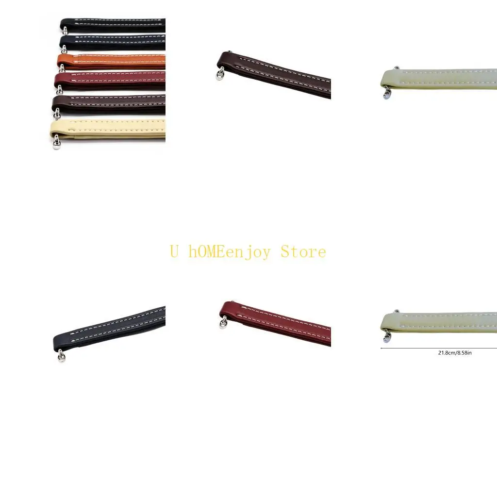 B0KF Leather Carrying Handle Grip Case Box Replacement For Speaker Cabinet Strap