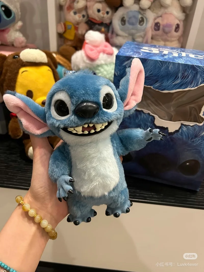 本物の 16/28/52 センチメートルディズニーステッチぬいぐるみかわいいアニメステッチバックパックペンダント人形ぬいぐるみフィギュアおもちゃクリスマスギフト