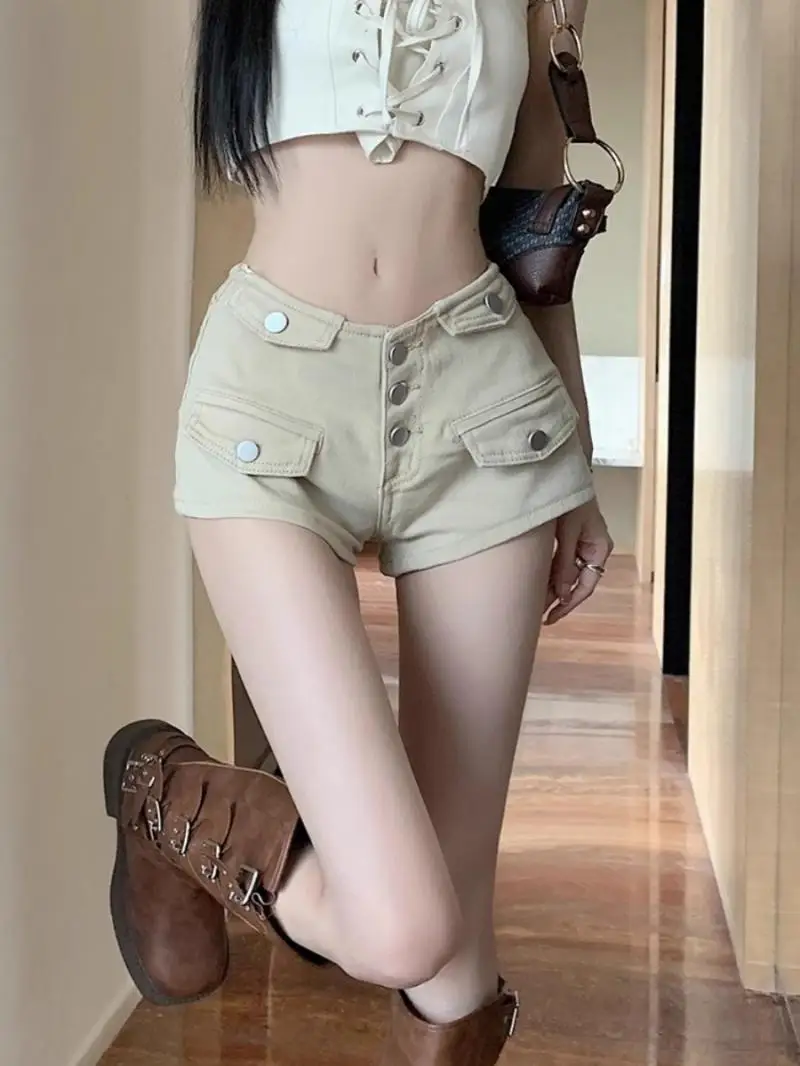 Shorts Womens Chic Fashion Versatile Trendy Elegant Stylish Modern Popular Hotpants Office Lady Casual Streetwear Night Ins