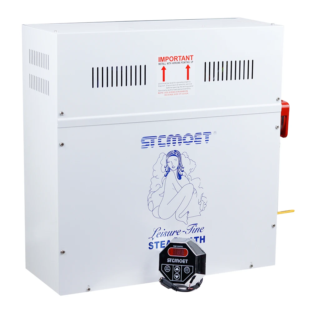 เครื่องทำไอน้ำในบ้าน220V/380V สำหรับห้องซาวน่าเครื่องอบไอน้ำ12-18KW ไฟฟ้าเครื่องทำสปาที่ควบคุมแบบดิจิตอล