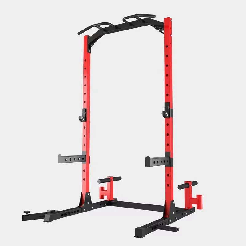 

Multifunctional Home Squat Rack - Bench Press Stand with Barbell Holder, Parallel Bars & Horizontal Bar