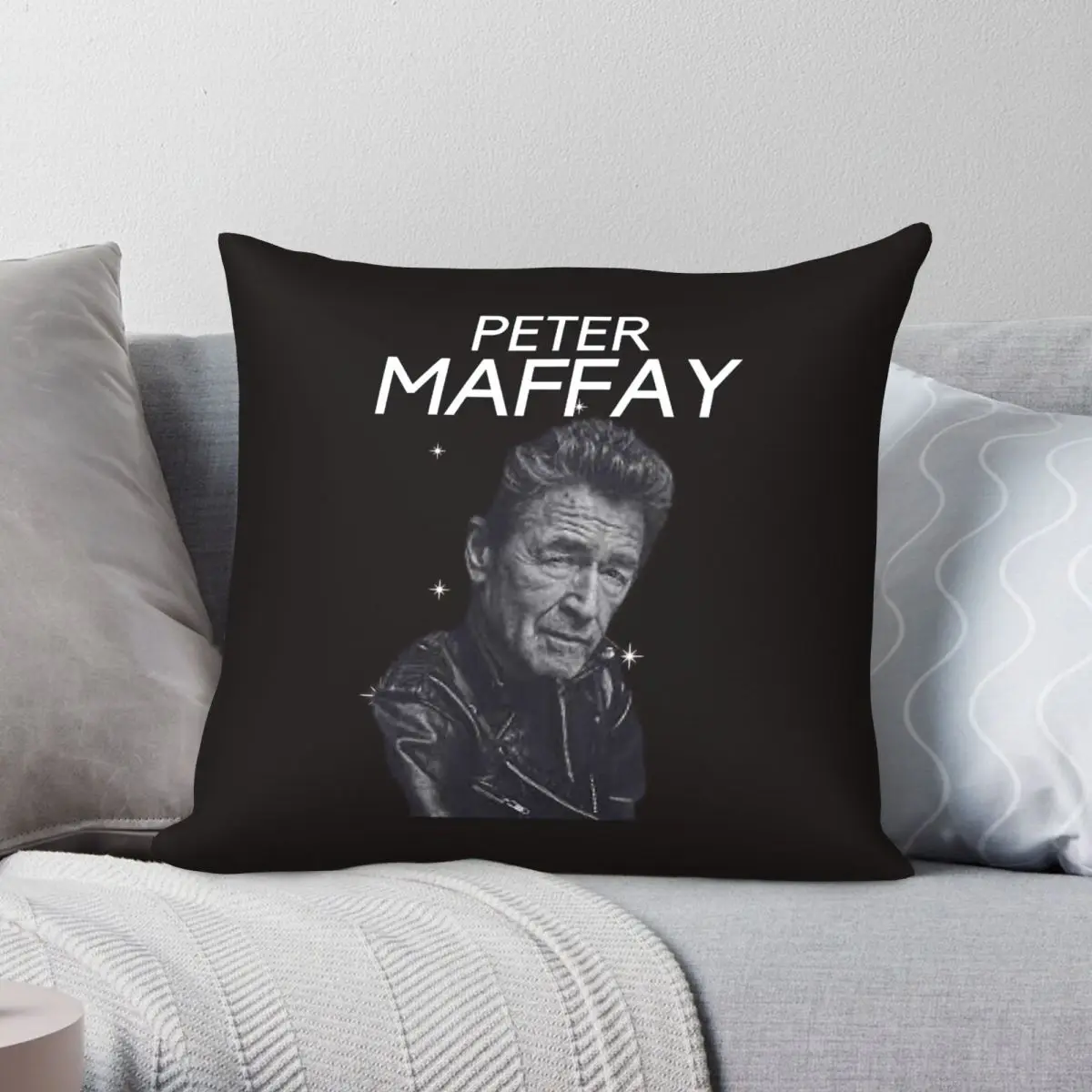 Peter Maffay Rest In Peace Square Pillowcase Polyester Linen Velvet Pattern Zip Decor Throw Pillow Case Car 45x45