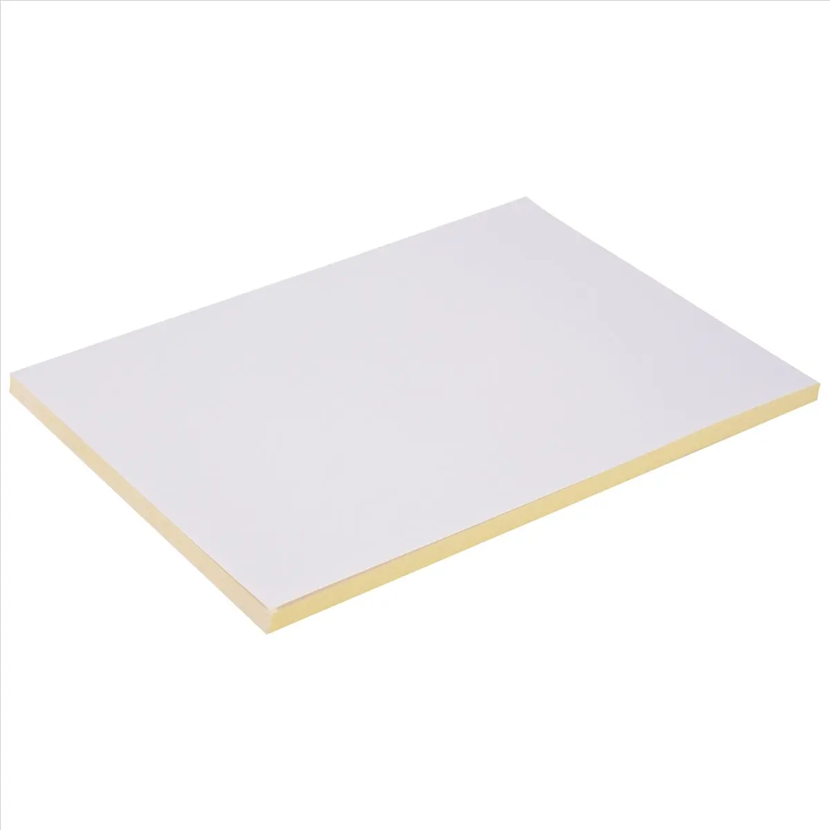 Fits for 50 Sheets A4 White Self Adhesive Waterproof Sticker Label Matte Paper for Inkjet Printer Copier