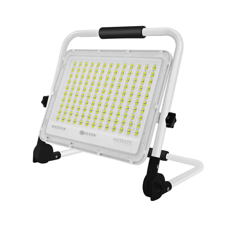 Solar-powered floodlight led camping portable outdoor site lighting stall emergency lights portable lamps