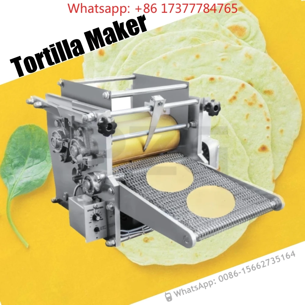 17/22/32cm Automatic Tortilla Making Machine Industrial Automatic Corn Mexican Tortilla Machine Grain Product Making Machines