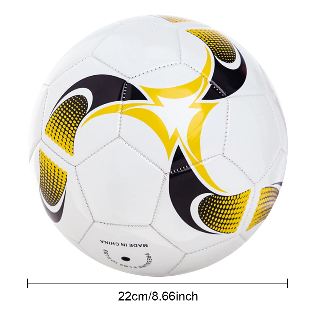 

Portable Football Size 5 PU soft Explosion proof Soccer Ball Playground Football Outdoor Match Football Training Accessory