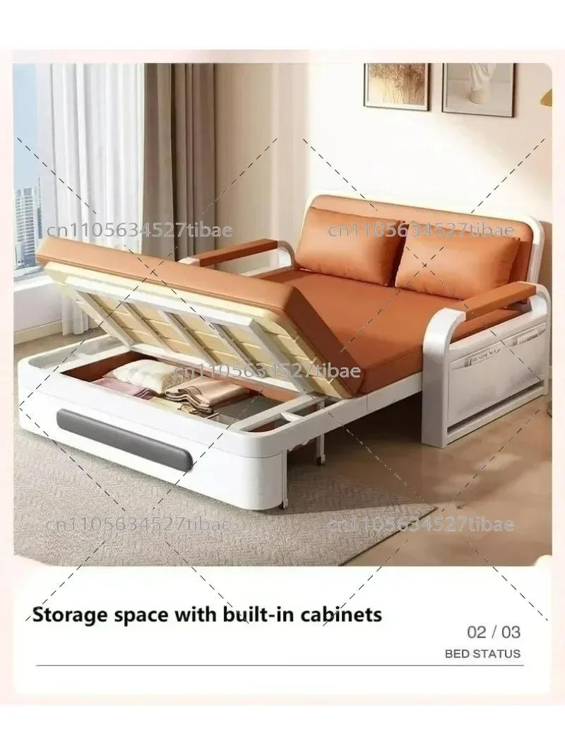 

Fresh Modern Foldable Sofa Bed - Space-Saving Compact Fold-Out Sleeper Couch for Home Living Room Furniture