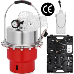 SucceBuy Pneumatic Air Pressure Bleeder, Brake Pressure Bleeding Tool Portable Brake Clutch Bleeder Valve System Kit for Garage