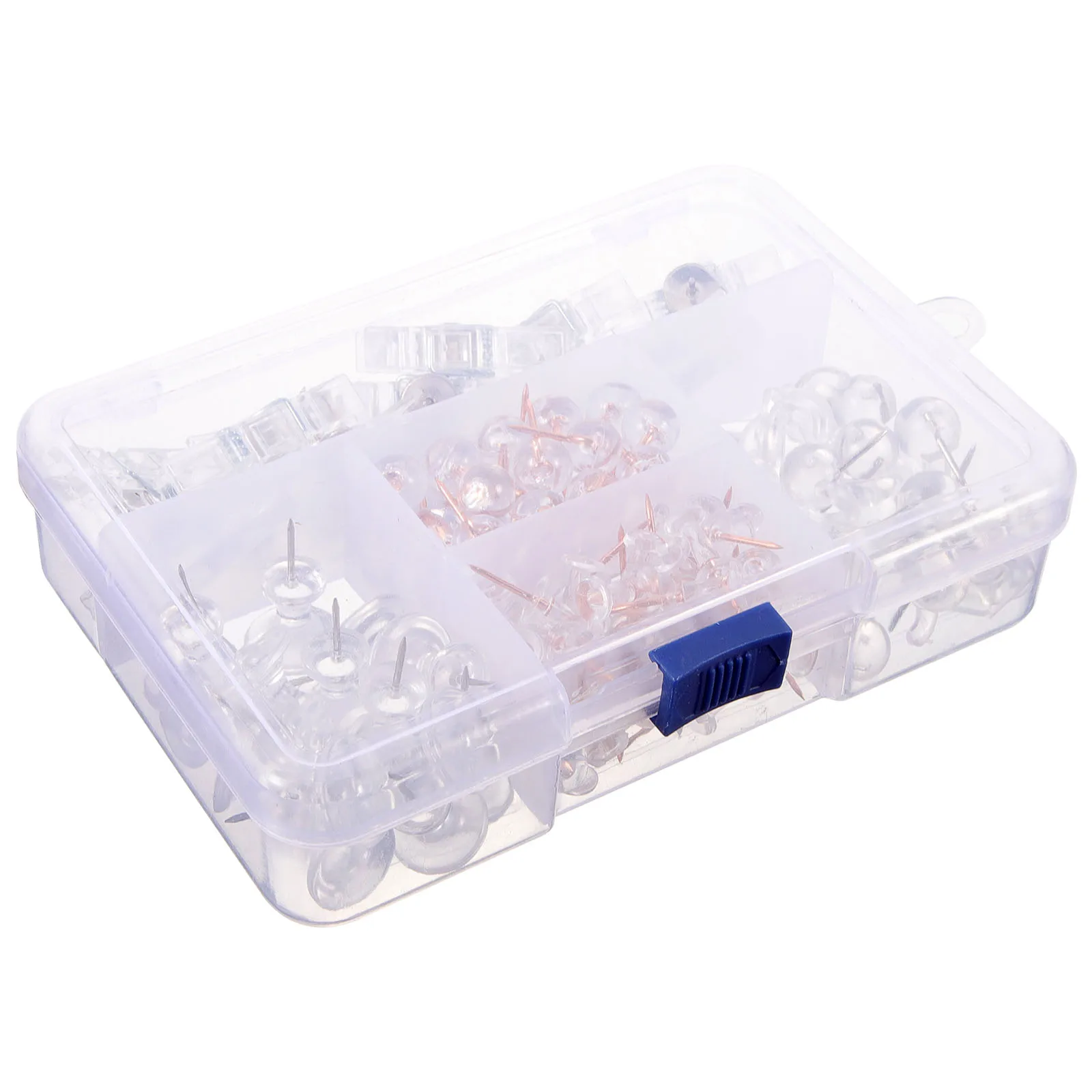

Transparent Push Pins Thumb Tacks for Wall Map Supplies Daily Use Cork Board Accessories Compact Practical Design