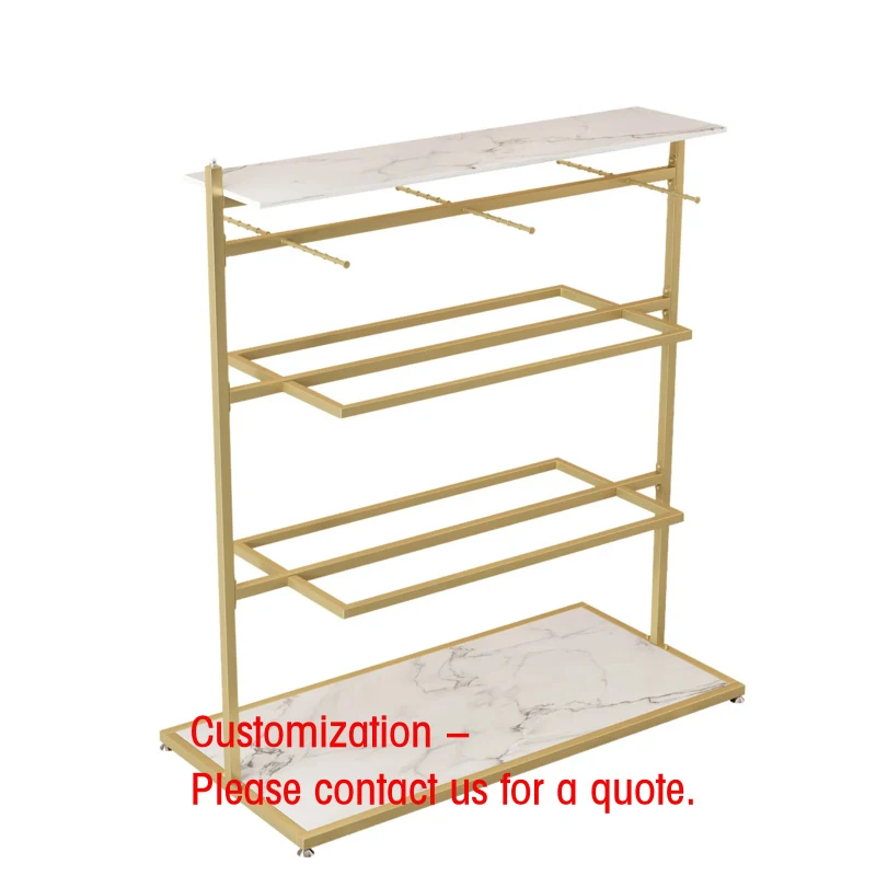 custom.Double-Sided Iron Bra Inner Underwear Display Stand Heavy Duty Stable Shelf Positive Hanger Shopping Mal