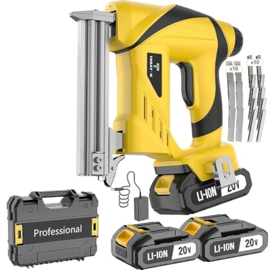 

20V Cordless 2-in-1 Siding Nailers Home Decoration Nailers and Staplers Lightweight and Wireless Design