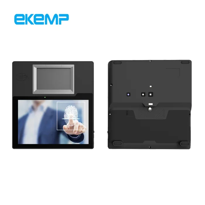 Fingerprint Inscrição Tablet Scanner, Biométrica Registro Eleitor, Barcode Scanning, Time Attendant, M8-T