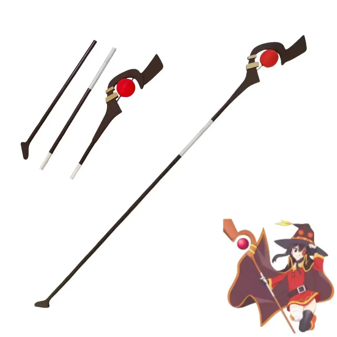 Spot goederen Wand KonoSuba Megumin Wapens Personeel Wandelstok Gods zegen op deze prachtige wereld Halloween Anime Cosplay Prop