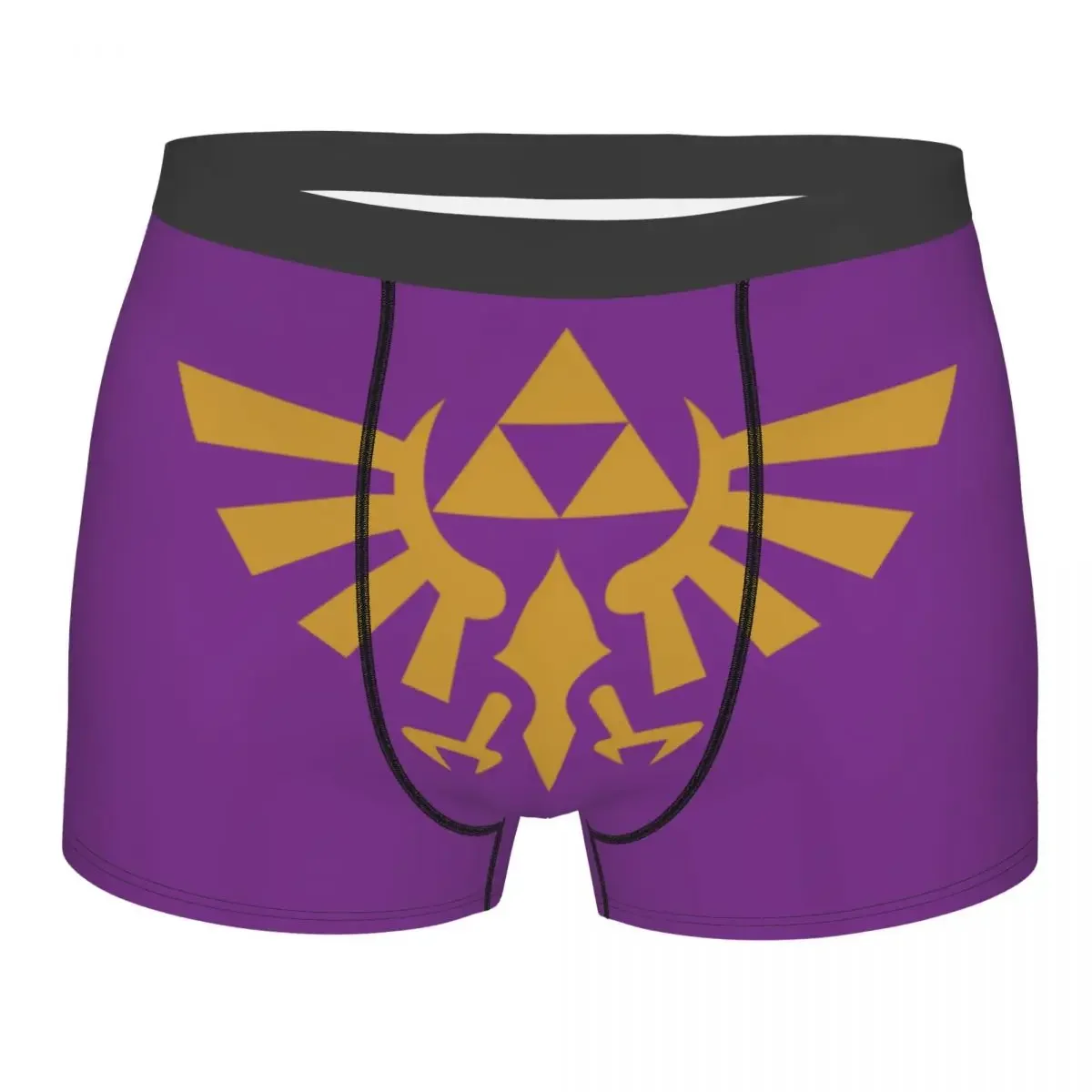 Custom Hot Game Zeldas Legend Underwear Men Stretch Boxer Briefs Shorts Panties Soft Underpants For Male