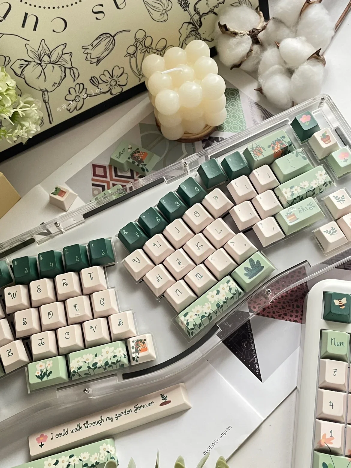 Nanyuan dream keycap original keycap original factory height five-sided sublimation keycap