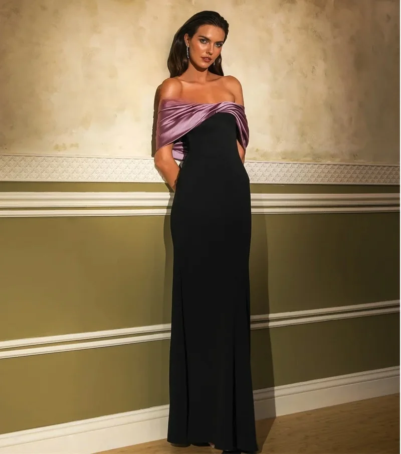 تدابير مخصصة فستان سهرة حورية البحر فساتين سهرة أنيقة رداء حفلات رسمي للنساء قبالة الكتف للنساء حفلة موسيقية