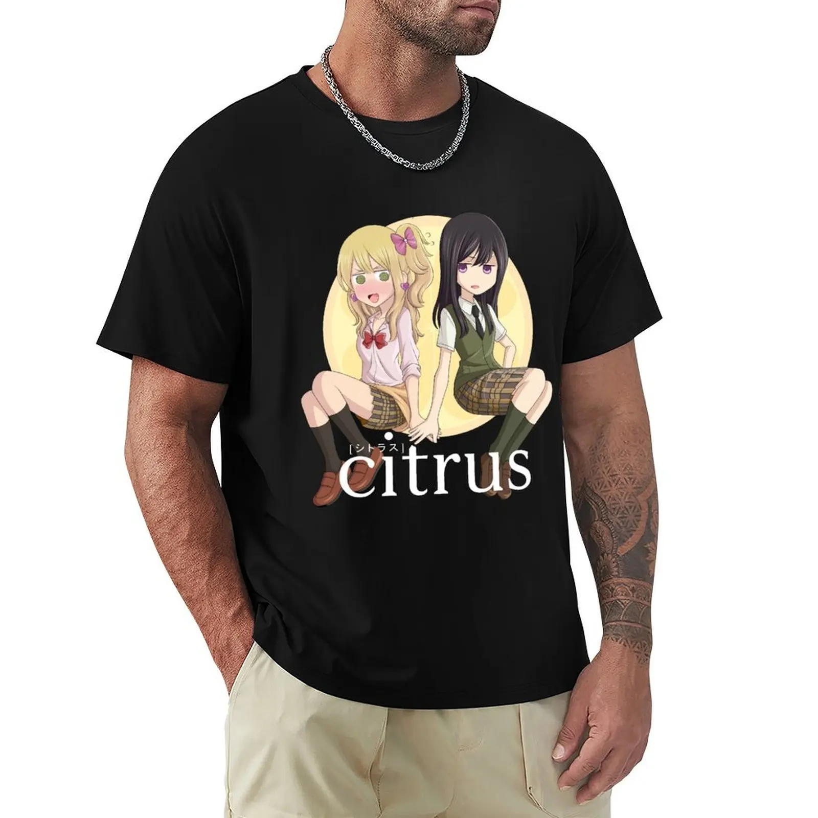 Citrus - Yuzu & Mei T-Shirt Big and Tall Casual T-Shirt