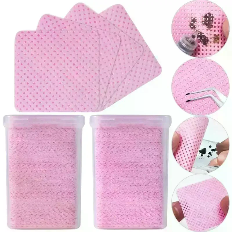 Eyelash Extension Glue Remover - Pieces Professional Lint Free Nail Wipes