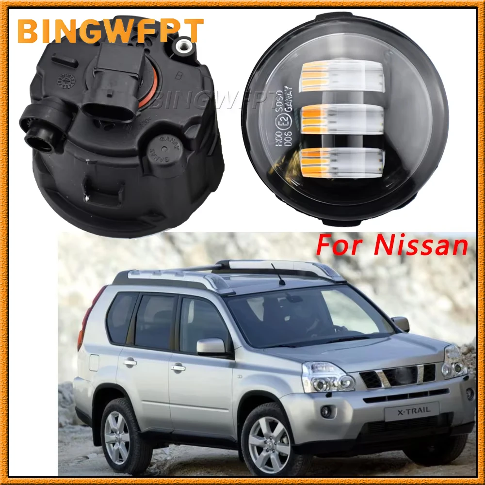 Car Accessories Nissan Xtrail - Feux antibrouillard LED, feux de jour