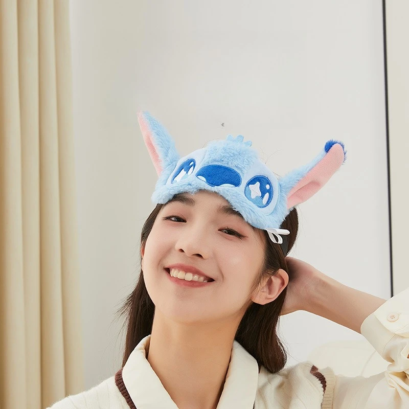 Disney's new Judy Fox Eye Mask อาหารกลางวัน Sleeping Blackout การ์ตูนน่ารักสาว Plush Eye Mask