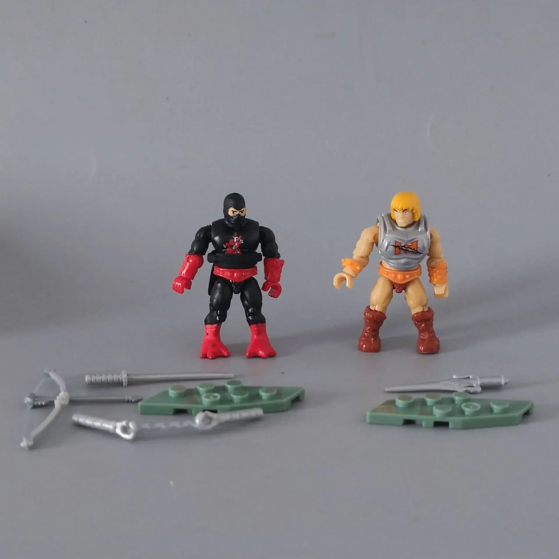 Mega Bloks Construx Motu He homem blindado Ninjor 2pack Mini figura de ação solta de 2"