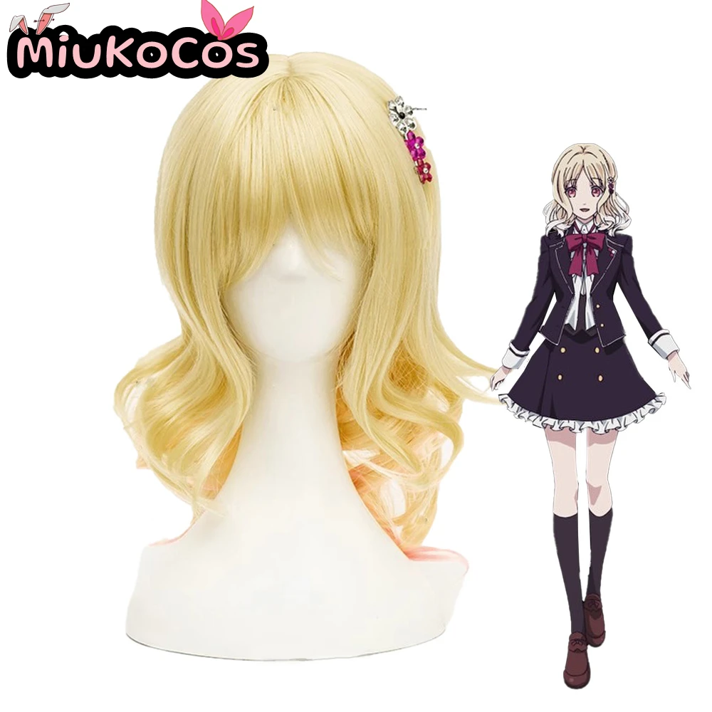 

IN STOCK Komori Yui Cosplay Wig with Hairpin MiukoCosplay Game Diabolik Lovers Cosplay