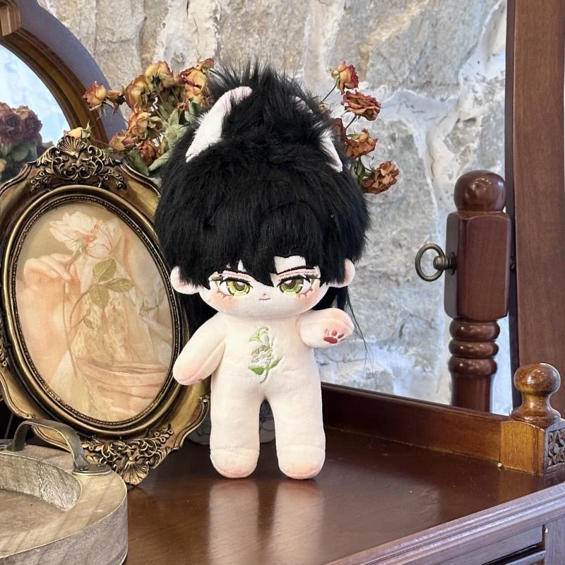 Love and Deepspace Original Vorverkauf 20 cm weiche Plüschpuppe Complex Eyes süße nackte Puppe Zayne Rafayel Aster Sylus Caleb Anime Geschenk