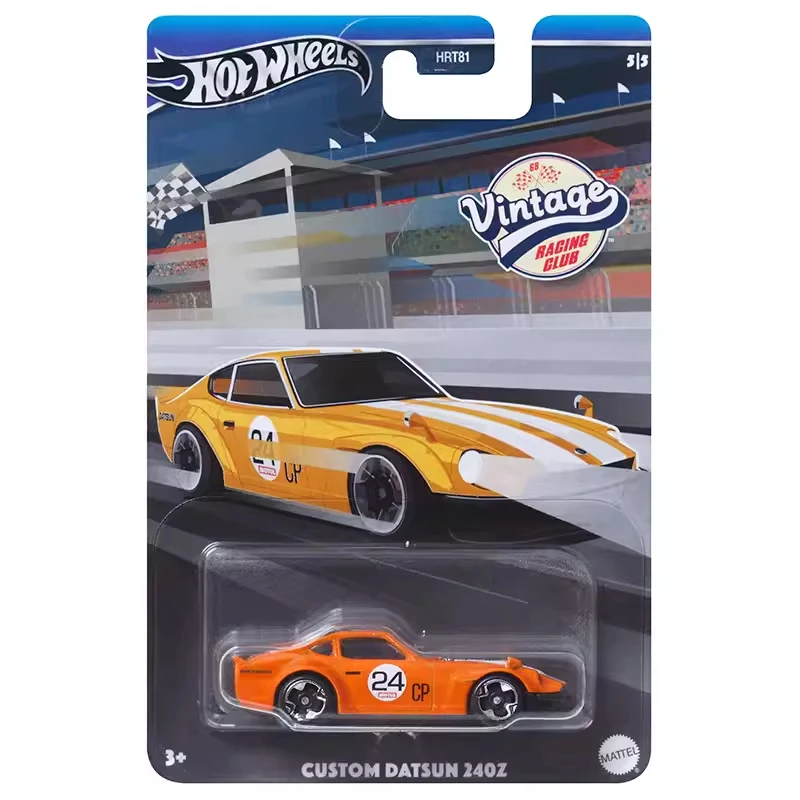 Hot Wheels Vintage Racing Club Porsche 911 BMW 2002 Mercedes-Benz 300 SL 1Toyota 2000GT 1/64 Diecast Car Model Toy for Kid HRT81