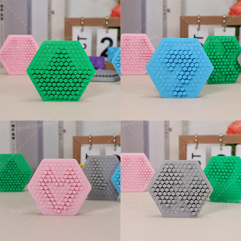 3D Gedrukt Fractal Fidget Hexagon Halloween Spider Net Fidget Speelgoed Draagbare Spelen Zintuiglijke Anti-stress Vinger Fidget Visueel Speelgoed