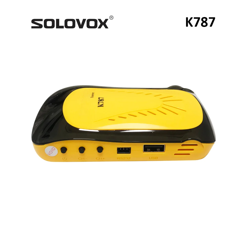 SOLOVOX 2024 K787 DVB S2X صندوق التلفزيون عبر الأقمار الصناعية H.265 HEVC فك جنوب شرق آسيا مشغل الوسائط في الشرق الأوسط