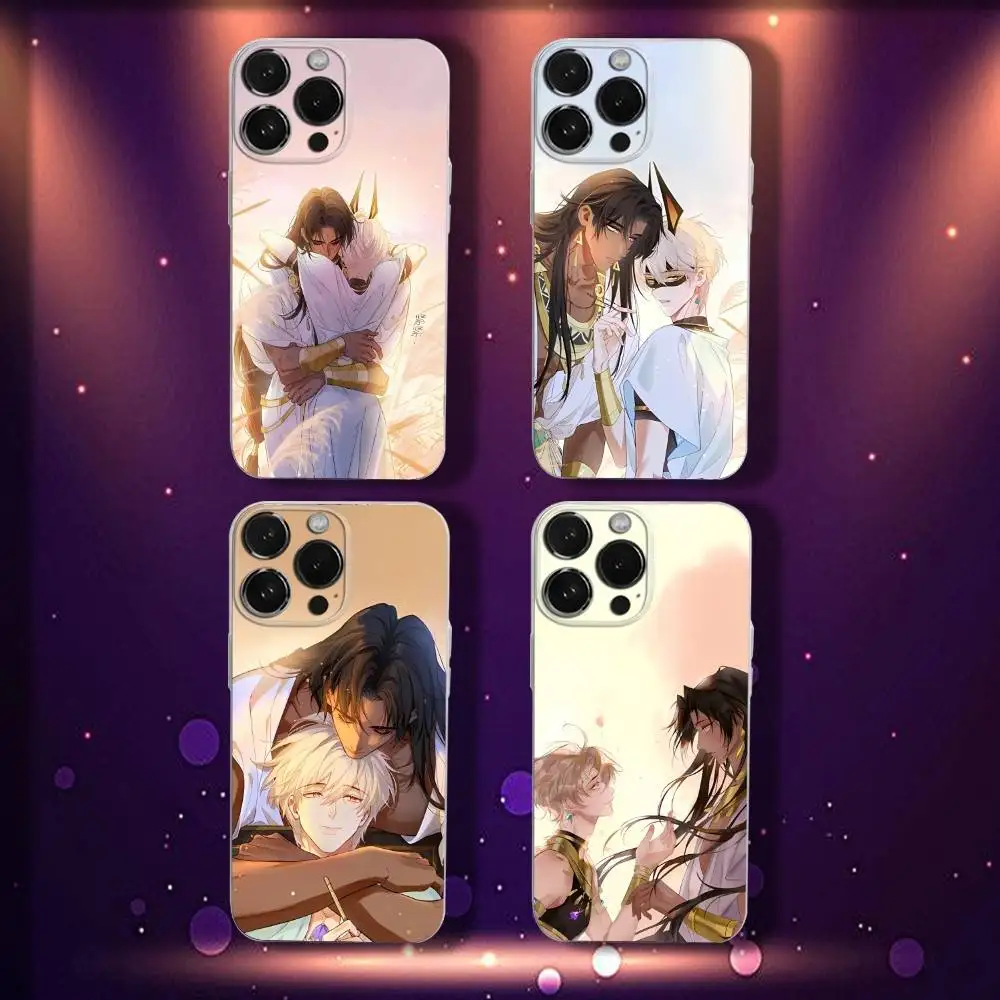 

Comics See You My King Phone Case For iPhone 17,16,15,14,13,12,11 Pro,Max,Plus,X,XS,XR,SE4,E Mini Transparent Soft Cover
