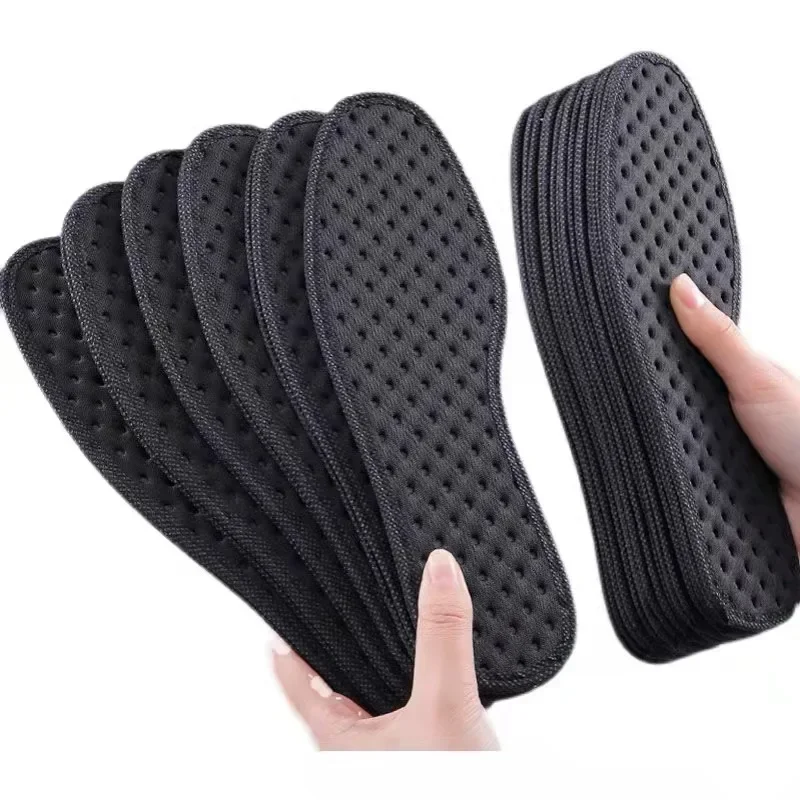 Plant Insoles for Shoes Bamboo Charcoal Antibacterial Deodorant Running Sports Insole Feet Shock Absorbing Shoe Sole Pads 1Pair