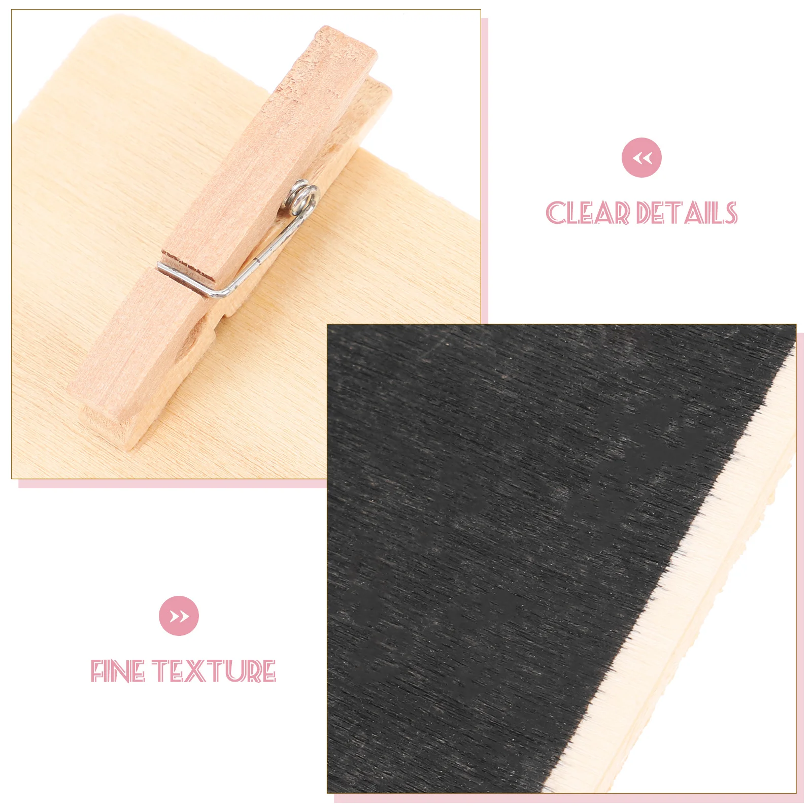 10Pcs Message Board Clips Creative Mini Note Holder for Memos Photos Cards Desktop Organizer Small Blackboard Clip Functional