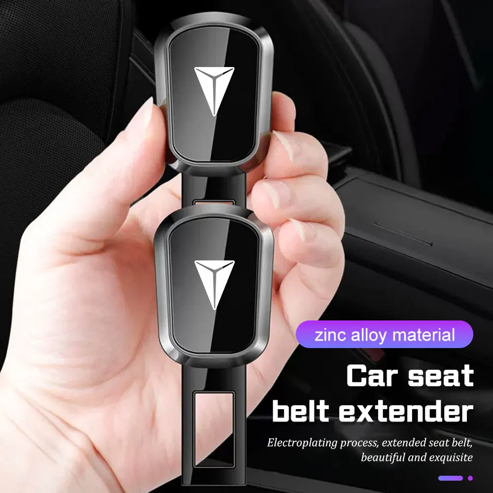 For Deepal S7 L07 S07 G318 S05 EV S09 SL03 2026 2025 Metal Car Seat Belt Extension Plug Buckle Seatbelt Clip Adjustable Extender