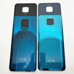 For Xiaomi Redmi Note 9S 64MP Battery Back Cover 3D Glass Panel Rear Door For Redmi Note 9 Pro Housing Case Replace Adhesive