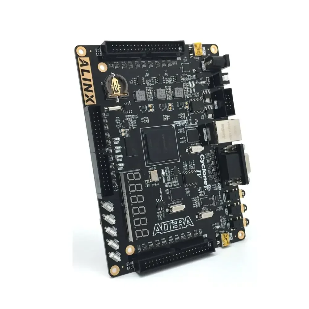 INTEL ALTERA Cyclone IV NIOS EP4CE30 FPGA-Entwicklungsboard DDR2 ALINX Marke (Board + Programmierader + Kamera/4,3-Zoll-LCD-Modul)