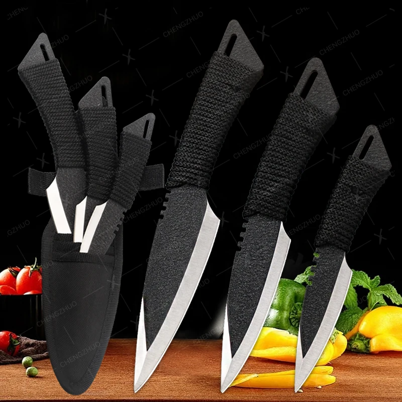 

WXCOO Forged Boning Knife Stainless Steel Fruit Knife Kitchen Knife Utility Sharp Meat Cleaver Knives Kitchen Tools Cookware