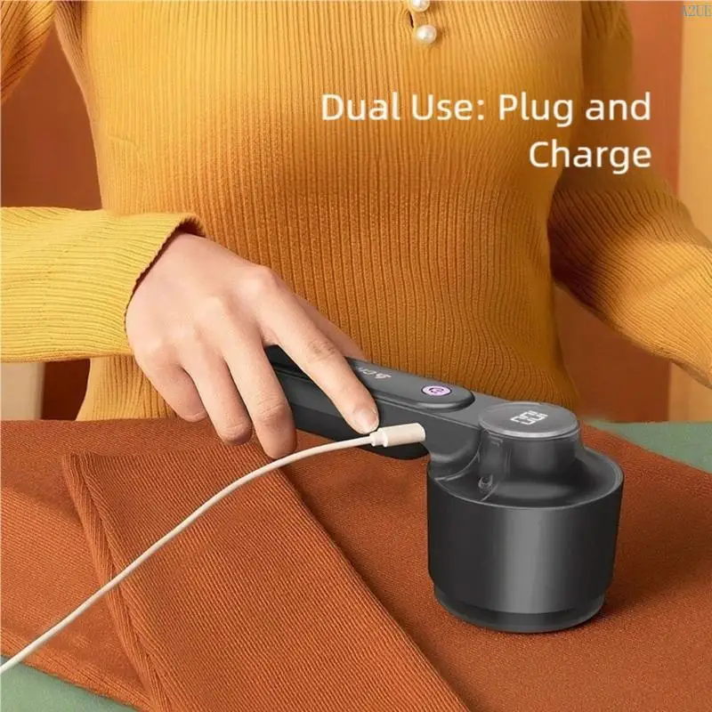 

A2UE Перезаряжаемое средство для удаления ворса с цифровым дисплеем. Бритва для удаления волос на ткани для дома и путешествий.