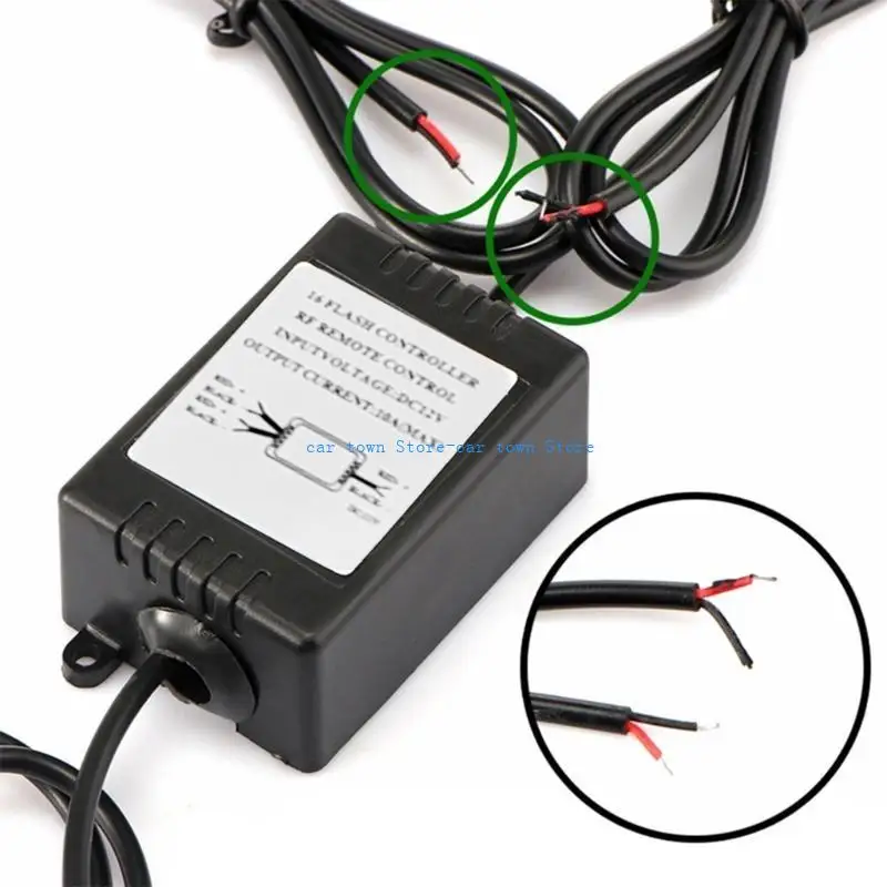 RXJE DC12V Home LED Strip Light Controller IR RGB LED STRIN التحكم عن بُعد مع وحدة تحكم ضوء 4KEYS Professional Strip