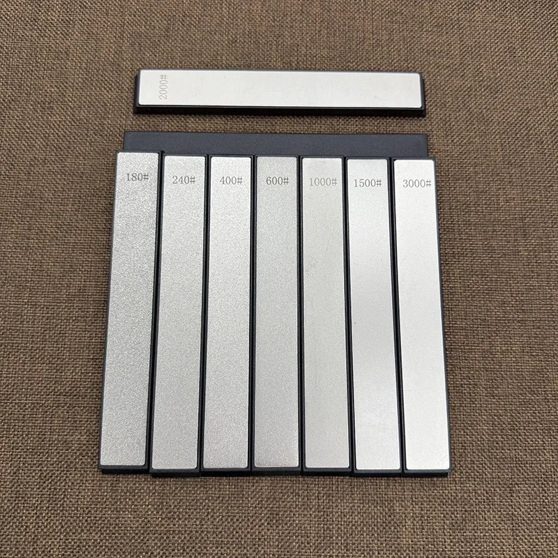 4PC 80-3000#Professional Diamond Sharpener for Knife Sharpening Stone System Kitchen Frinding Blade Fine Grinding Tool Whetstone