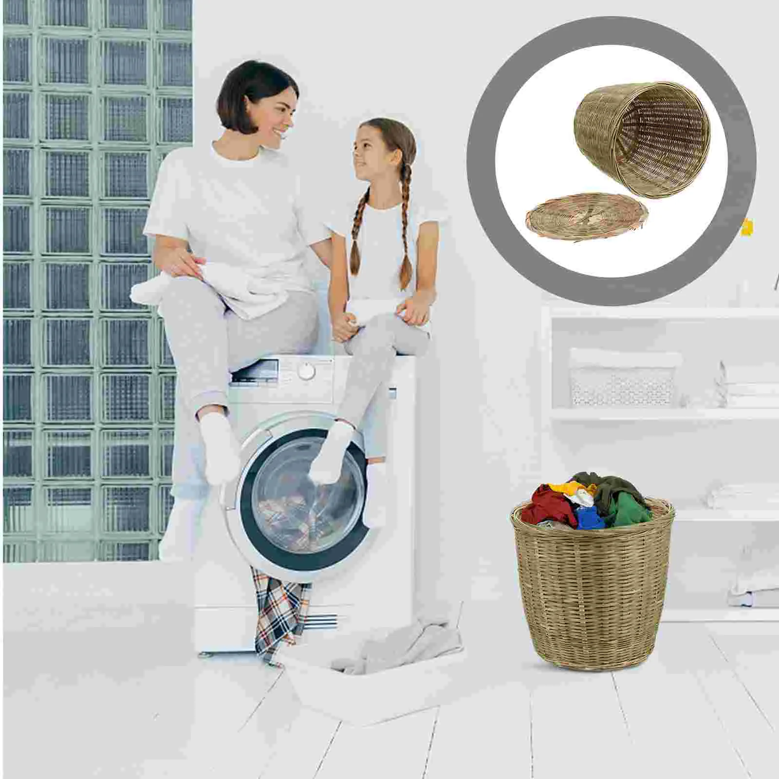 

Trash Can Garbage Outdoor Office Trashcan for Your Bedroom Home Basket Sundries Storage Organizer