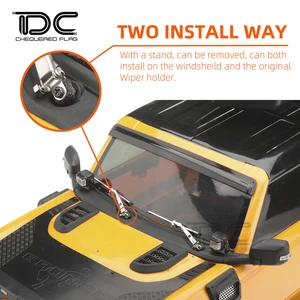 DC 1/10 1/8 Metallreiniger, Crawler RC -Autozubehör, SCX10 Jeep Cherokee Axial für TRX4 -Verteidiger Bronco G500 MST KM2 Teile Hauptflasche Playmobil - №1