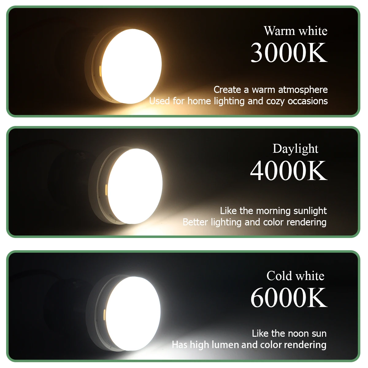 2pcs Hight lumen LED Spotlight GX53 5W 7W 9W 15W AC85-265V 100lm/W Daylight Warm white Cold light for home bedroom derection