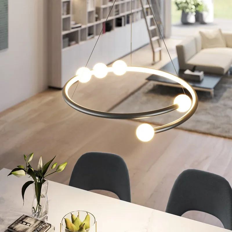 Luces colgantes modernas para decoración del Hogar, lámpara colgante moderna para comedor, iluminación interior, candelabro Led para sala de estar