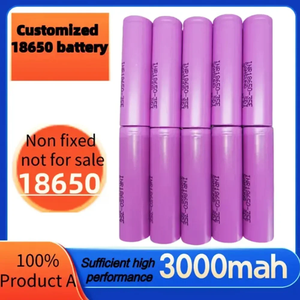 

EOENKK 2024 18650 battery latest best-selling 35ELI-ION 3.7V 3000MAH+charger rechargeable battery for screwdriver