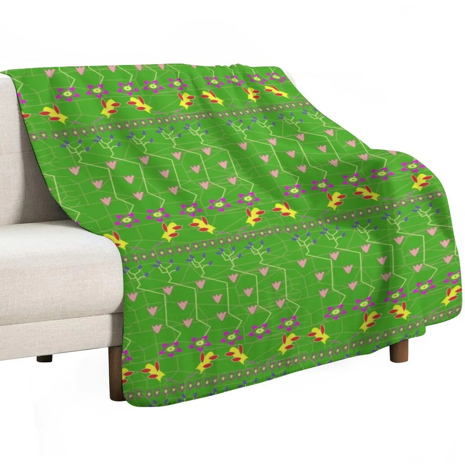 Kashmiri Throw Blanket Decorative Throw christmas decoration funny gift anime decorative Travel Blankets