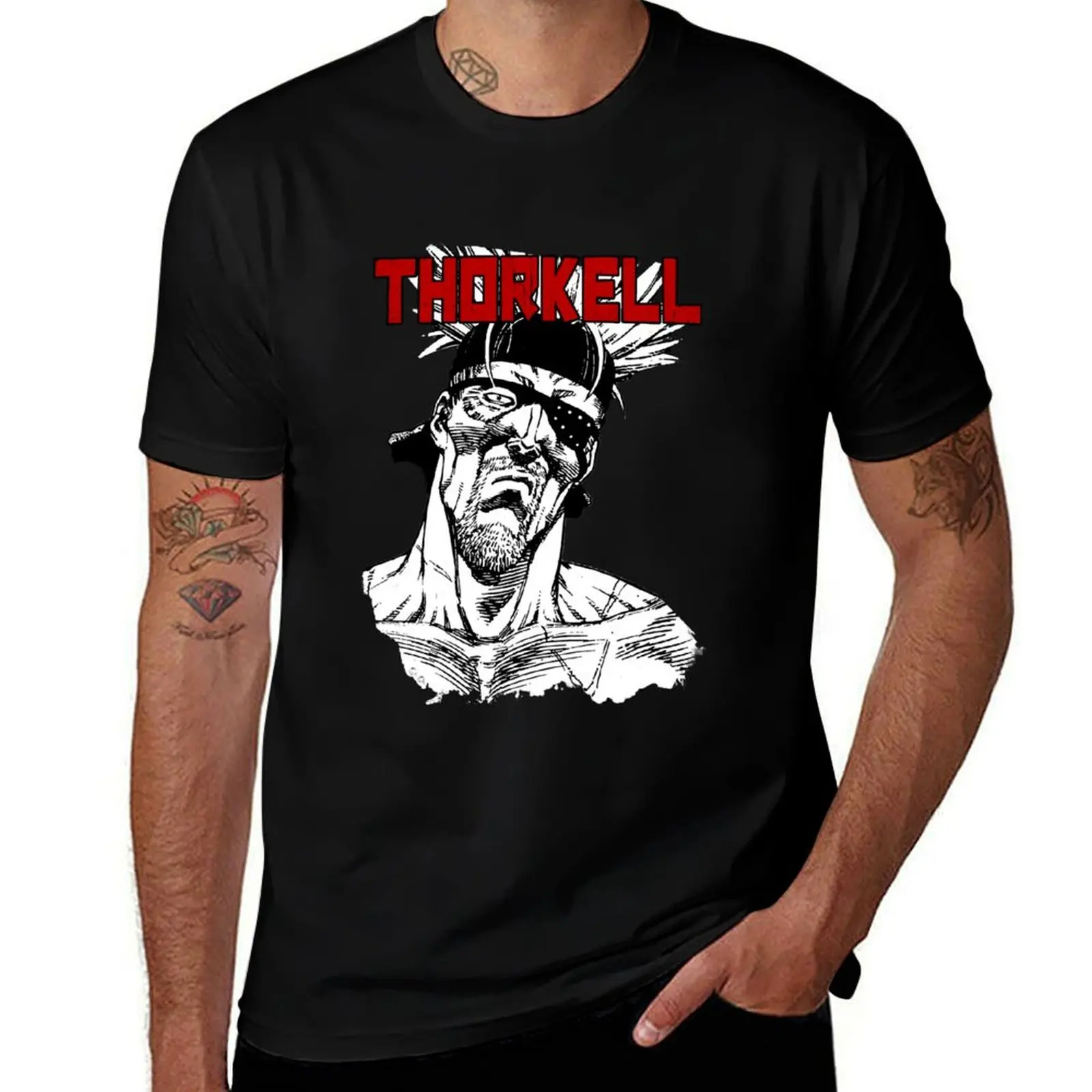 Thorkell Vinland T-Shirt Basic Daily Outfit Short Sleeve Tee